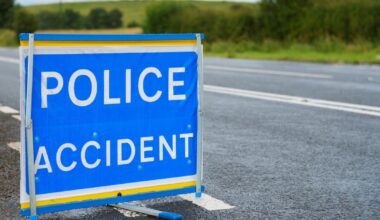 Two vehicle crash closes A9 in both directions between Daviot and Moy, emergency services are attending as Traffic Scotland advises avoiding the area