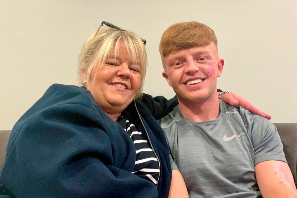  Kai and his Mum Sylvia Barnes