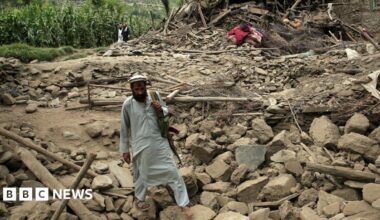 Afghanistan: Rescue efforts resume after earthquake kills more than 800 - follow live