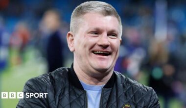 Ricky Hatton smiles