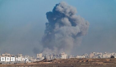 Palestinians flee Gaza City as Israel confirms major offensive - follow latest