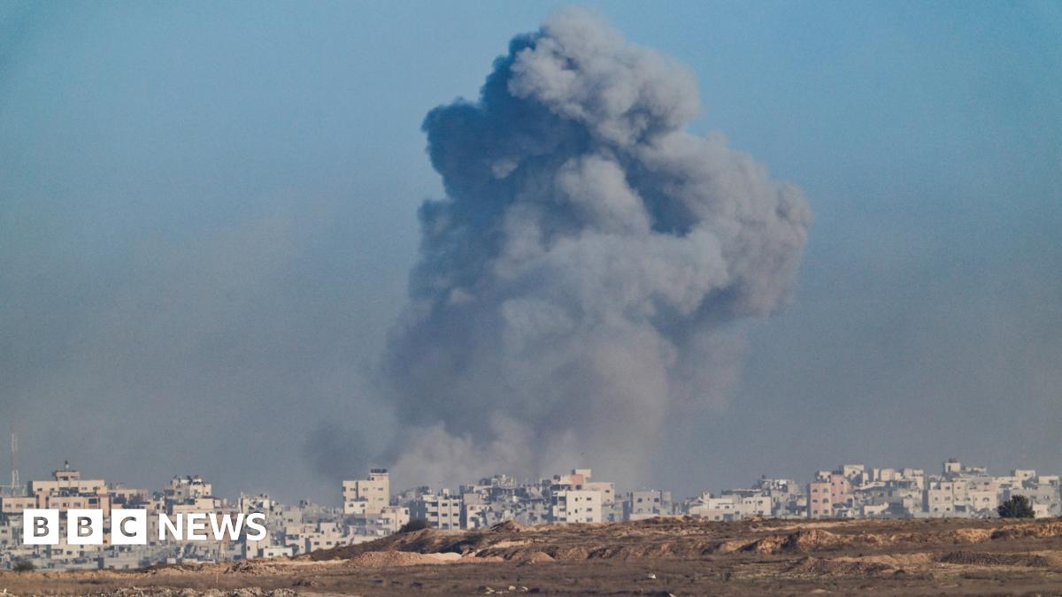 Palestinians flee Gaza City as Israel confirms major offensive - follow latest