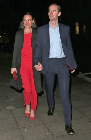 Ricky Vigil/GC Images Pippa Middleton and James Matthews at Cirque de Soleil: Luiza press night at Royal Albert Hall on Jan. 13, 2022.