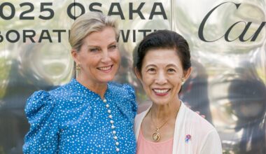 Duchess of Edinburgh and Princess Takamado Meet at EXPO 2025 in Osaka
