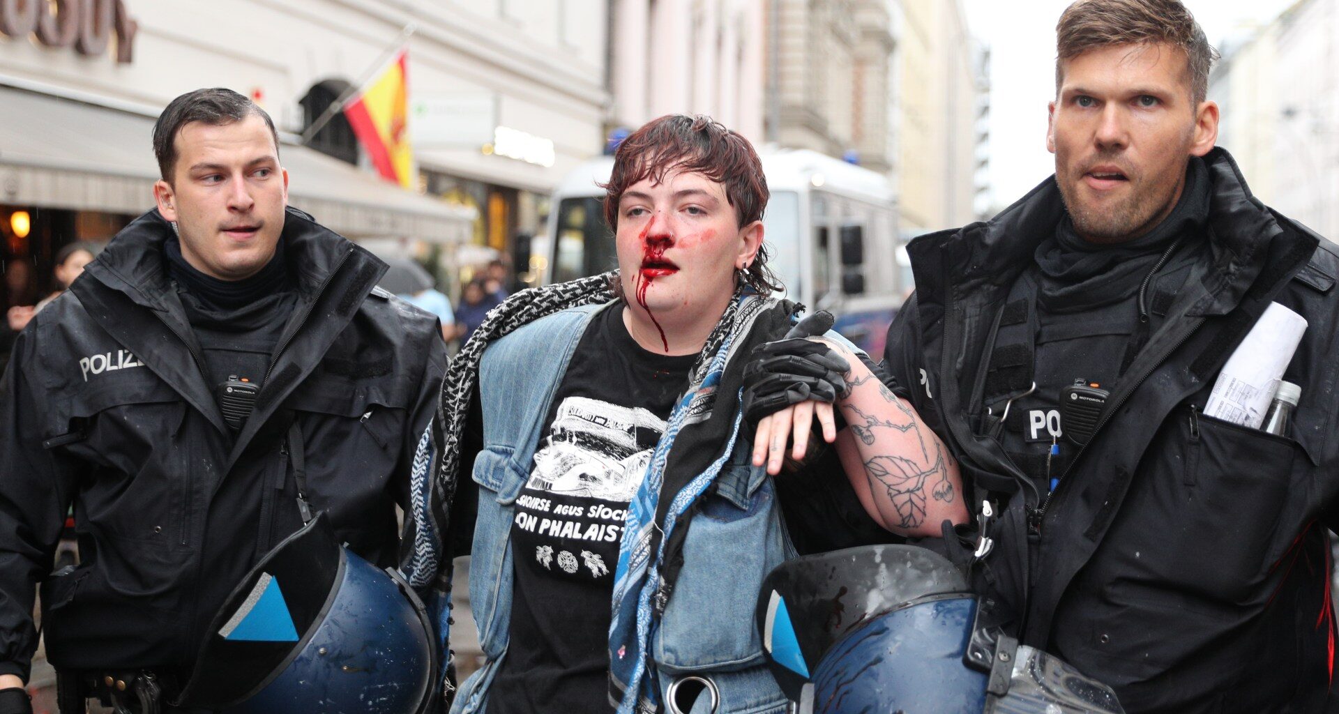 Ireland intervenes after Gaza activist national beaten by German police | Protests News