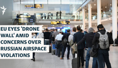 EU Eyes 'Drone Wall' Amid Concerns Over Russian Airspace Violations