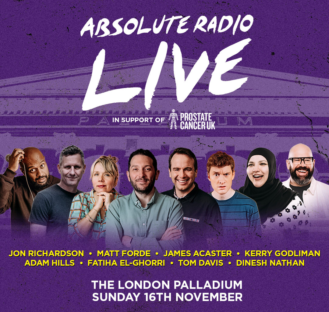 Absolute Radio Live returns to the London Palladium for 2025
