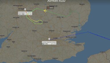 Air India Boeing 787 flight AI2015 to London just diverted to Birmingham