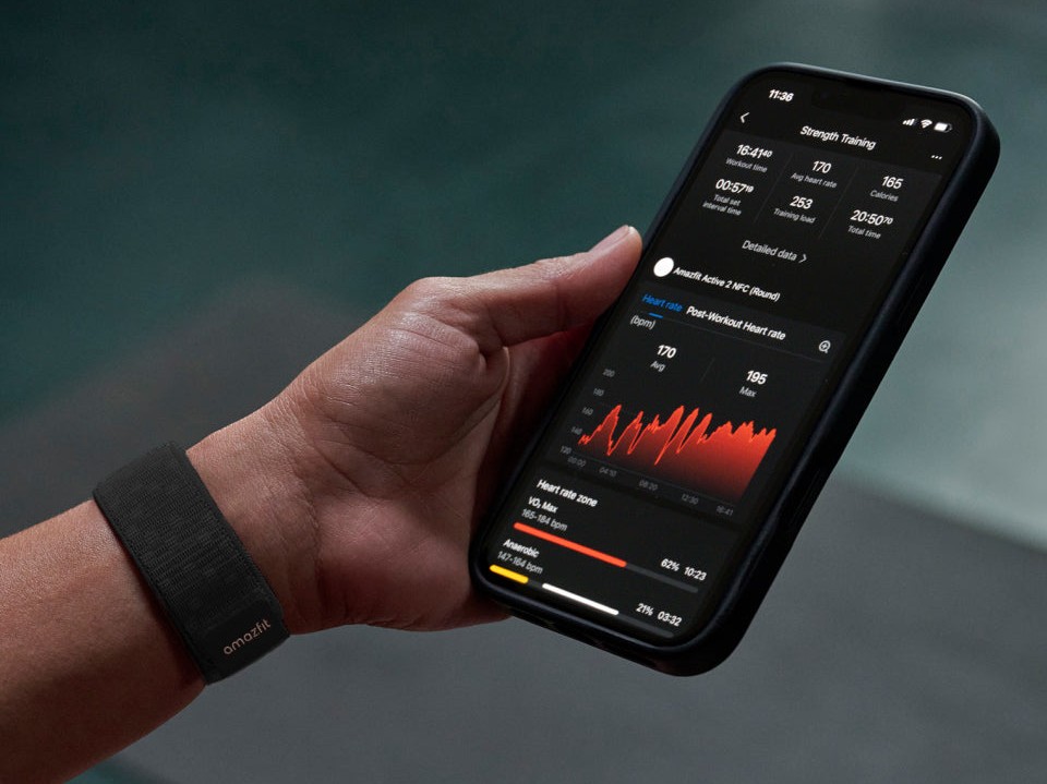 Amazfit Helio Strap adds support for tennis in latest update