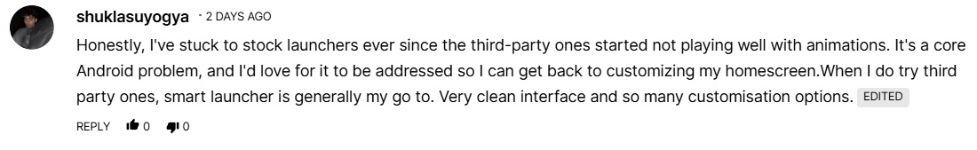 Android Authority reader comments on the death of Nova Launcher (8)