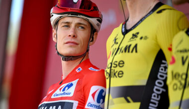 CABEZON DE LA SAL, SPAIN - SEPTEMBER 05: Jonas Vingegaard of Denmark and Team Visma