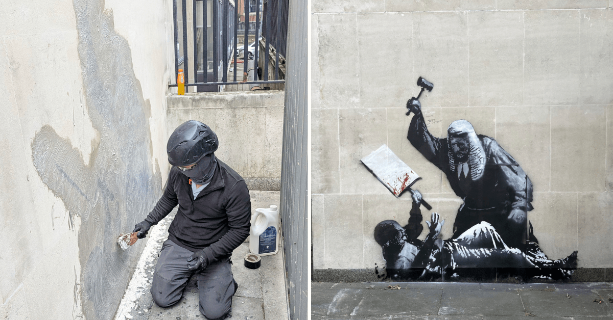 A Banksy Mural Has Been Destroyed. It's Not the First Time