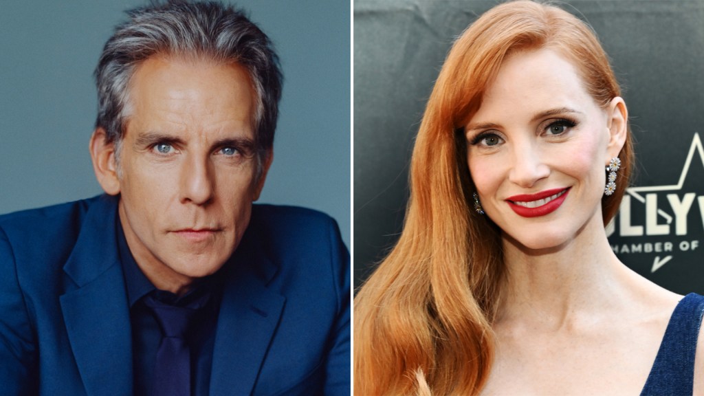 Ben Stiller & Jessica Chastain To Star In 'The Off Weeks' At Apple TV+