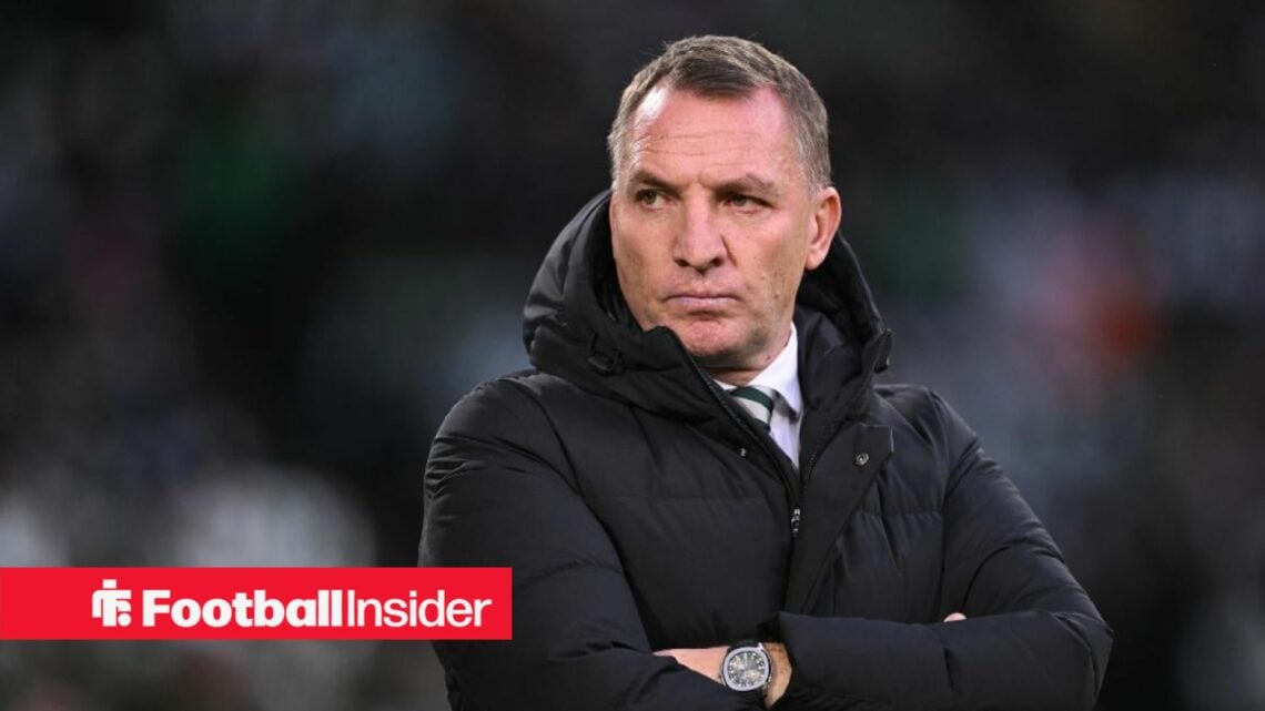 Celtic manager Brendan Rodgers with his arms crossed