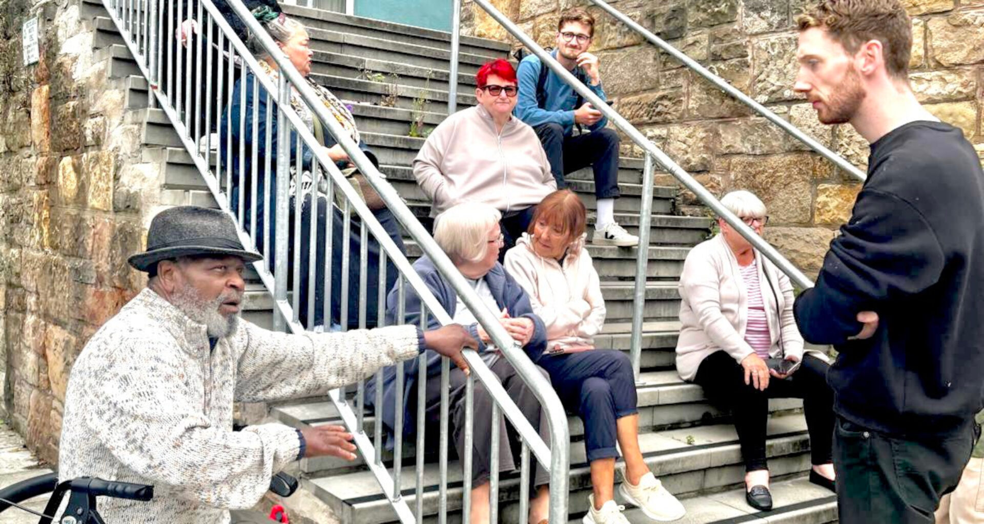 Edinburgh MP forced to hold meeting on the street as council fails to open community centre