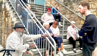 Edinburgh MP forced to hold meeting on the street as council fails to open community centre