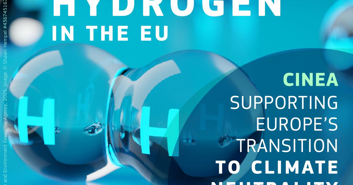 New CINEA publication on hydrogen