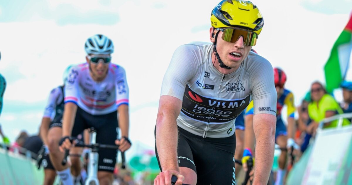 Team Visma | Lease a Bike unable to compete for victory in tough finale of fourth stage Tour of Britain - Team Visma