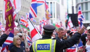 Thousands march in London in support of far-right activist Tommy Robinson - National