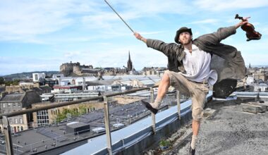 Fiddler on the roof is on at Festival Theatre