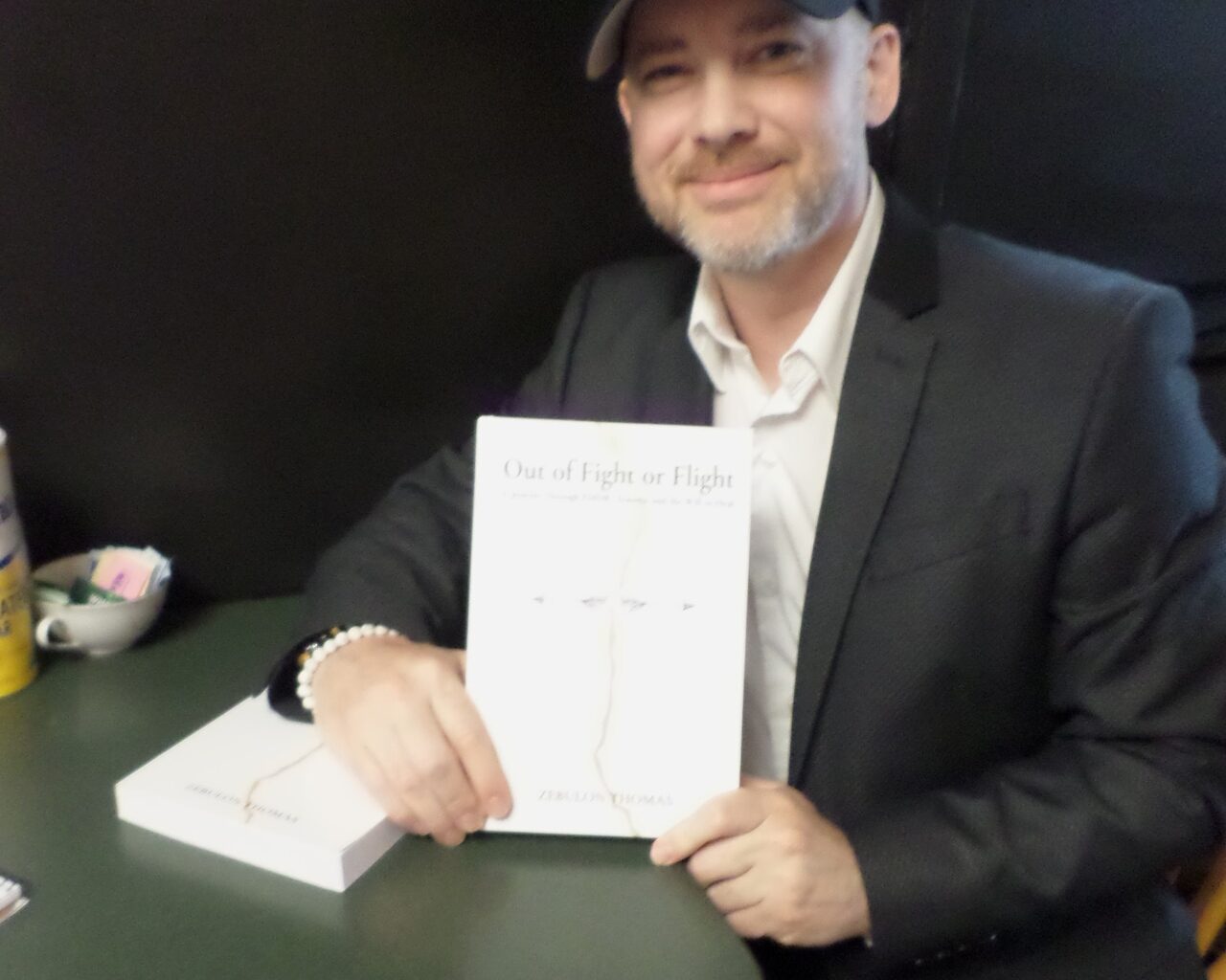 Brunswick author launches nonprofit after trauma therapy saved his life