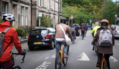Edinburgh cyclists provide response to tram expansion plans and consultation