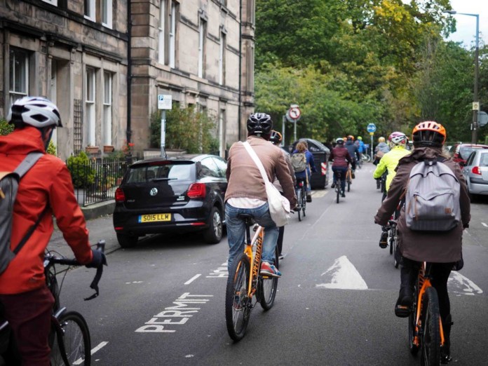 Spokes are a group campaigning for safer routes for Edinburgh cyclists (C) The City of Edinburgh Council / X