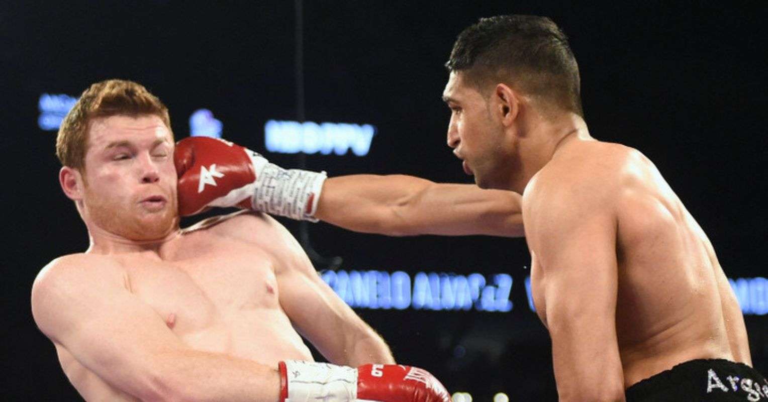 Amir Khan Says Only One Man Has A Better Chin Than Canelo Alvarez