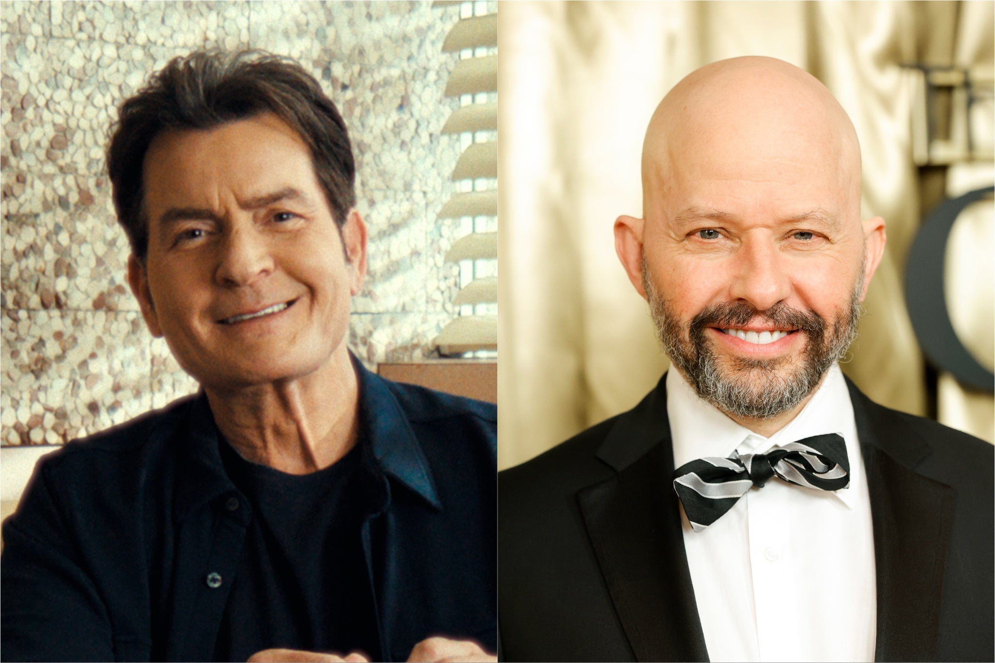 Charlie Sheen and Jon Cryer
