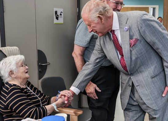 King Charles makes health revelation during hospital visit