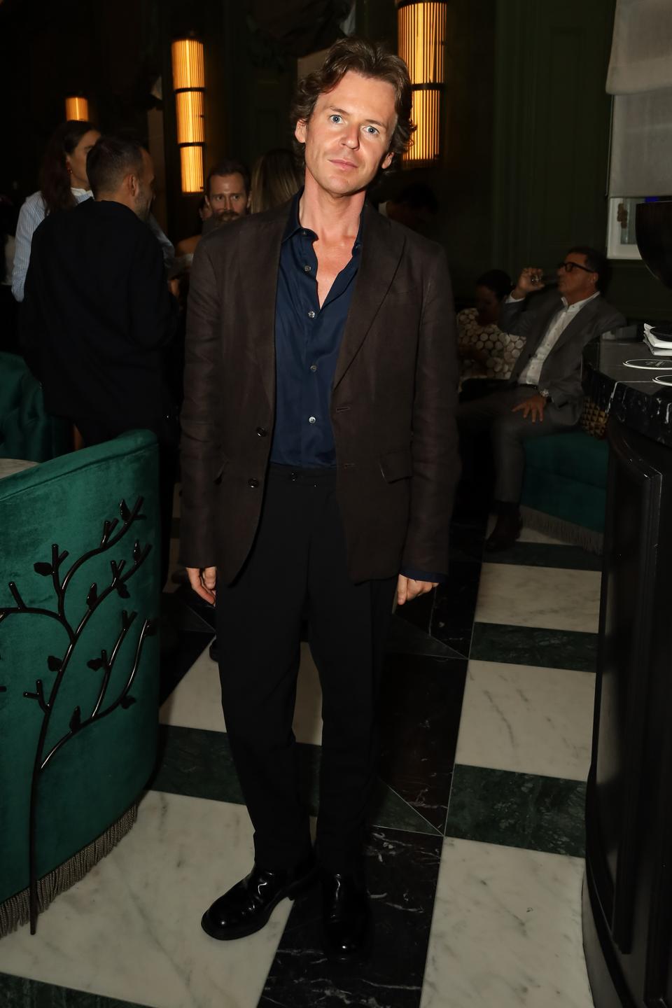 Christopher Kane attends The London Standard's London Fashion Week party during LFW September 2025 at Aki