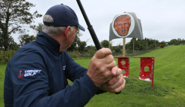 Donegal driving range owner's swing leaves Trump in the rough
