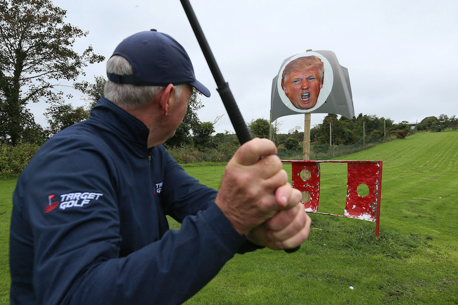 Donegal driving range owner's swing leaves Trump in the rough