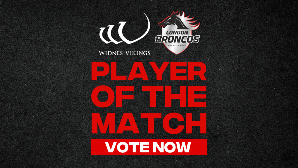 VOTE - VIKINGS PLAYER OF THE MATCH V LONDON BRONCOS