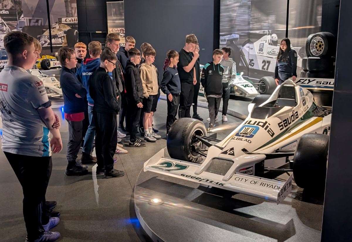 Lights out for Wick pupils’ Formula One experience