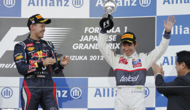 The day Kamui Kobayashi achieved his only podium in F1