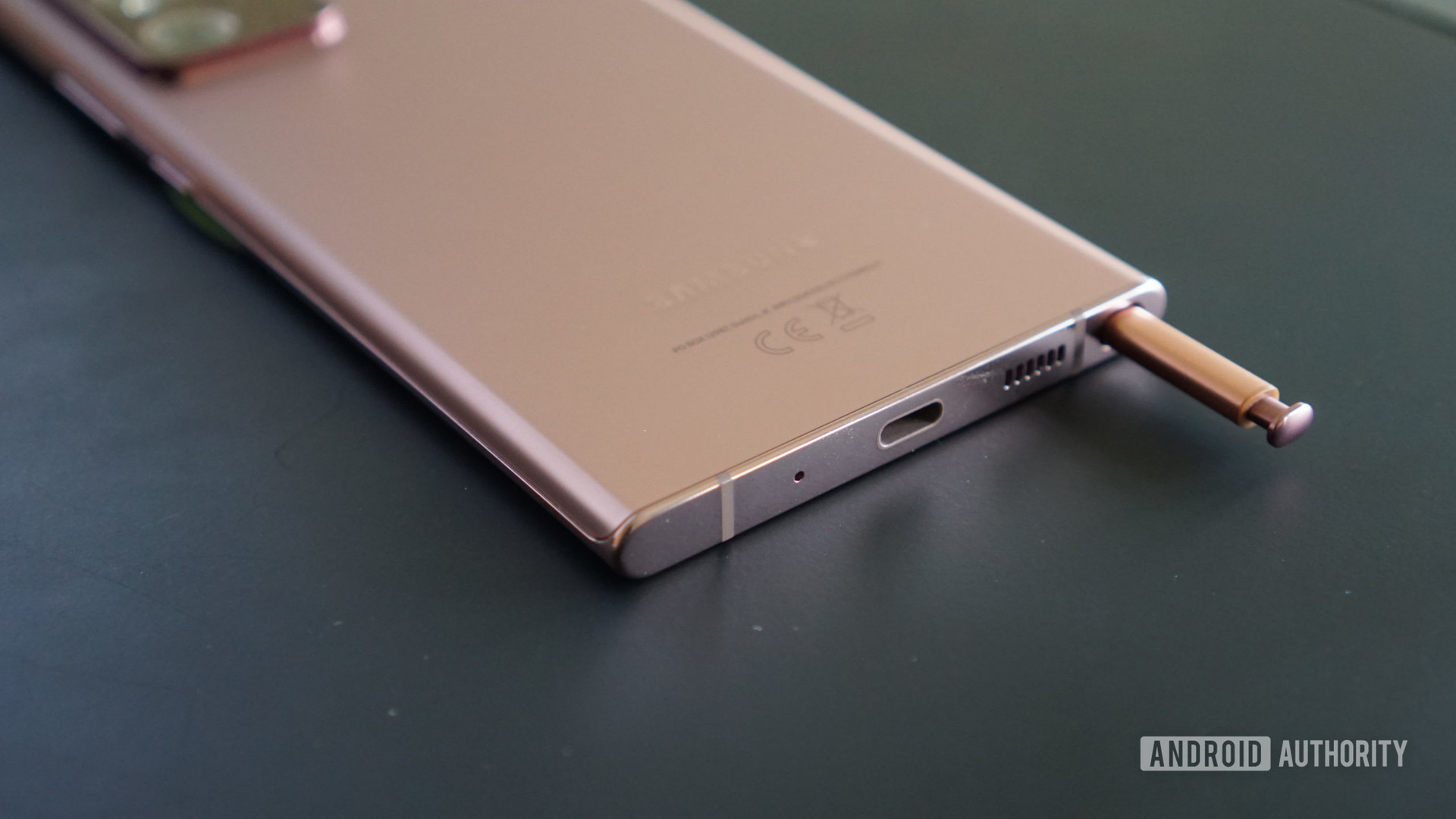 The Samsung Galaxy Note 20 Ultra.