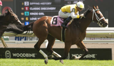 Winning the Grade 1 Johnnie Walker Natalma Stakes with Dixie Law would be career highlight for Desruisseaux