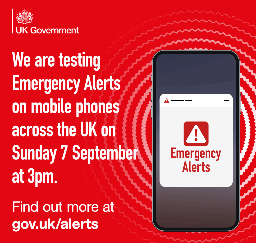 Lancashire PCC urges public to stay informed ahead of UK Government emergency alerts test