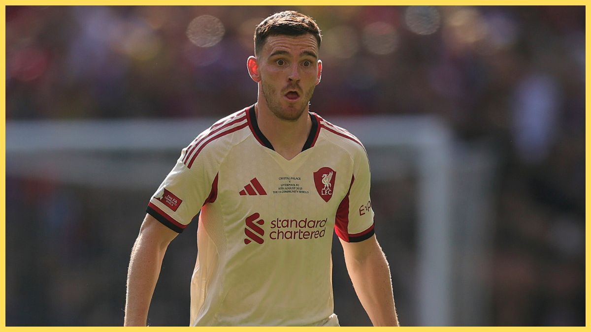 Andy Robertson plays at Wembley for Liverpool