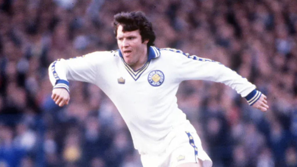 Eddie Gray playing for Leeds