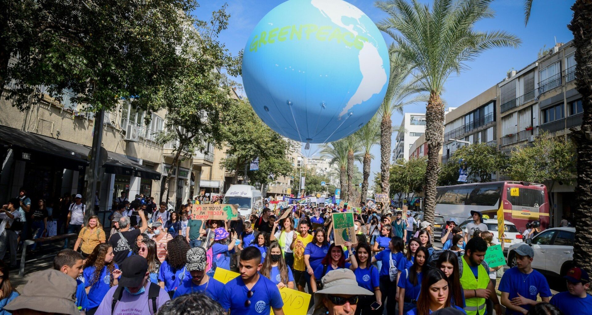 Israel’s government is also at war with the environment