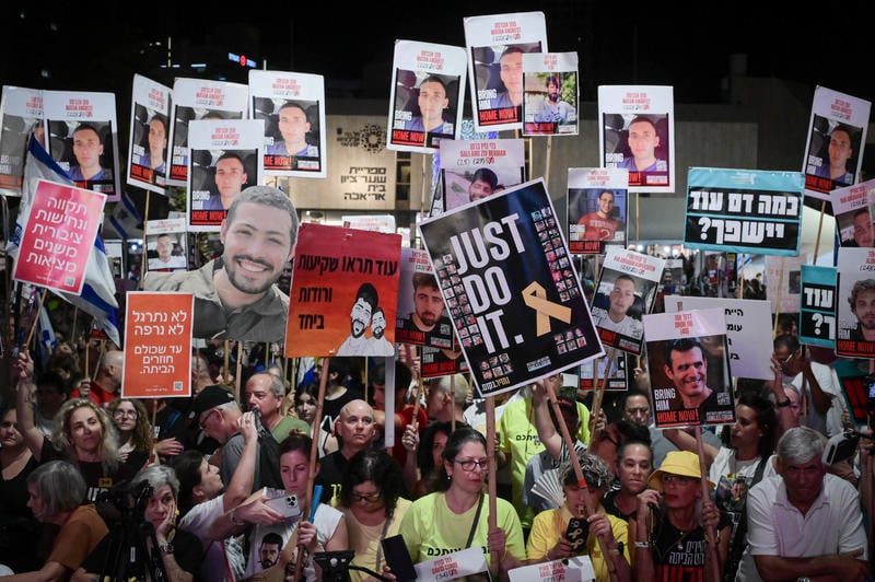 'Every delay is mortal danger': Hostage families denounce Qatar strike, demand deal