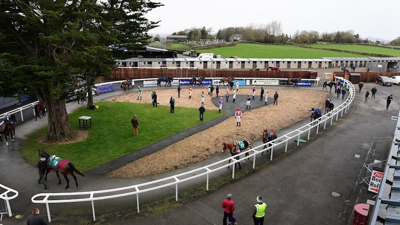 Racing will continue at Thurles until next March. The future beyond that is unclear. Photograph: PA