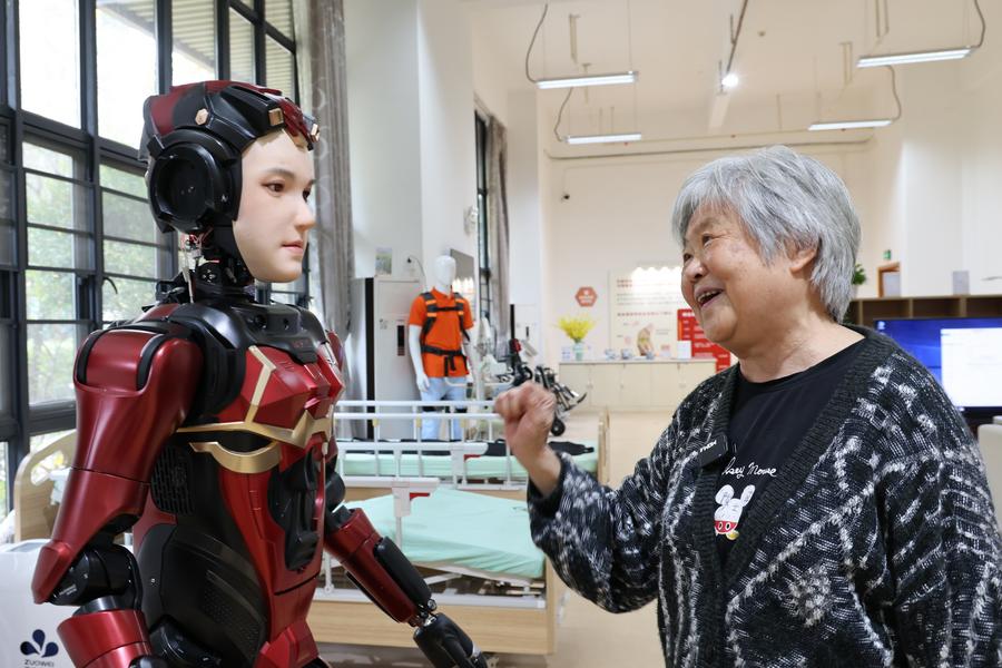 Chinese robotics firms target 'silver economy' with elderly-care robots