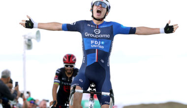 Tour of Britain Men: Romain Grégoire shuts down uphill charge by Julian Alaphilippe to win stage 4