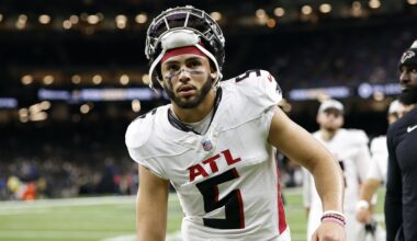 Drake London Reportedly Day-to-Day with Shoulder Sprain Injury After Falcons vs. Bucs