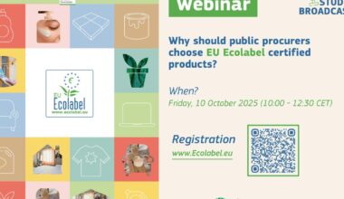 Webinar: Why should public procurers choose EU Ecolabel products?