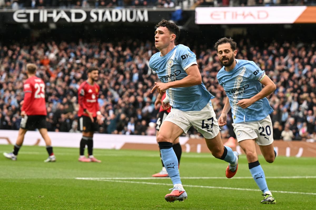 Man City vs Man Utd LIVE: Premier League match stream, latest score and goal updates
