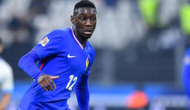 Randal Kolo Muani in action for France